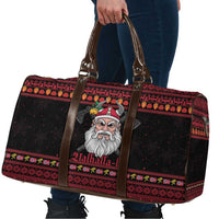 Norway Christmas Travel Bag Valhalla La La Viking Santa - Wonder Print Shop
