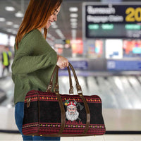 Norway Christmas Travel Bag Valhalla La La Viking Santa - Wonder Print Shop