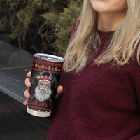 Norway Christmas Tumbler Cup Valhalla La La Viking Santa - Wonder Print Shop