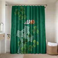 Ireland Cross Celtic Bathroom Set Irish Pride Shamrock - Wonder Print Shop