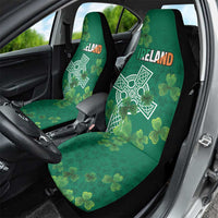 Ireland Cross Celtic Car Seat Cover Irish Pride Shamrock - Wonder Print Shop