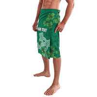 Ireland Cross Celtic Personalized Lavalava Irish Pride Shamrock - Wonder Print Shop