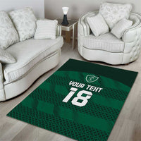 Custom Ireland Rugby Area Rug Celtic Heritage - Wonder Print Shop
