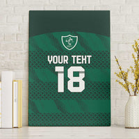 Custom Ireland Rugby Canvas Wall Art Celtic Heritage - Wonder Print Shop