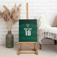Custom Ireland Rugby Canvas Wall Art Celtic Heritage - Wonder Print Shop