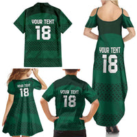Custom Ireland Rugby Family Matching Summer Maxi Dress and Hawaiian Shirt Celtic Heritage - Wonder Print Shop