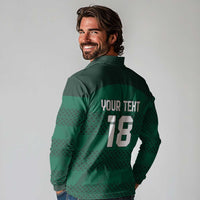 Custom Ireland Rugby Long Sleeve Polo Shirt Celtic Heritage - Wonder Print Shop