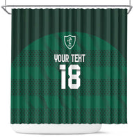 Custom Ireland Rugby Shower Curtain Celtic Heritage - Wonder Print Shop