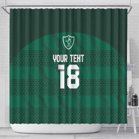 Custom Ireland Rugby Shower Curtain Celtic Heritage - Wonder Print Shop