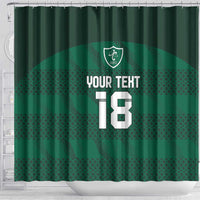Custom Ireland Rugby Shower Curtain Celtic Heritage - Wonder Print Shop