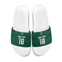 Custom Ireland Rugby Slide Sandals Celtic Heritage - Wonder Print Shop