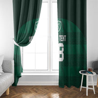 Custom Ireland Rugby Window Curtain Celtic Heritage - Wonder Print Shop
