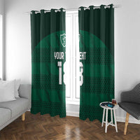 Custom Ireland Rugby Window Curtain Celtic Heritage - Wonder Print Shop