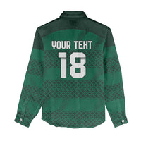 Custom Ireland Rugby Women Casual Shirt Celtic Heritage - Wonder Print Shop