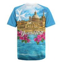 Personalized Malta Rugby Jersey Valletta Capital Maltese Cross