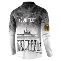 Personalized Germany Berlin Wall Button Sweatshirt Tag der Deutschen Einheit