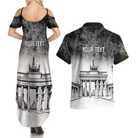 Personalized Germany Berlin Wall Couples Matching Summer Maxi Dress and Hawaiian Shirt Tag der Deutschen Einheit