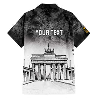Personalized Germany Berlin Wall Family Matching Puletasi and Hawaiian Shirt Tag der Deutschen Einheit