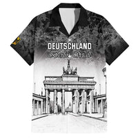Personalized Germany Berlin Wall Family Matching Short Sleeve Bodycon Dress and Hawaiian Shirt Tag der Deutschen Einheit
