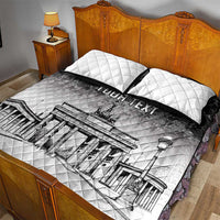 Personalized Germany Berlin Wall Quilt Bed Set Tag der Deutschen Einheit