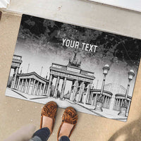 Personalized Germany Berlin Wall Rubber Doormat Tag der Deutschen Einheit