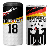 Custom Germany Football 4 in 1 Can Cooler Tumbler Come On DFB-Team