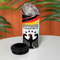 Custom Germany Football 4 in 1 Can Cooler Tumbler Come On DFB-Team