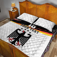 Custom Germany Football Quilt Bed Set Come On DFB-Team
