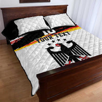 Custom Germany Football Quilt Bed Set Come On DFB-Team