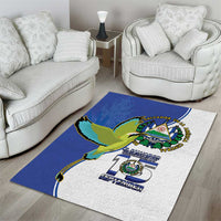 El Salvador Independence Day Area Rug Dios Union Libertad - Wonder Print Shop