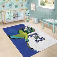El Salvador Independence Day Area Rug Dios Union Libertad - Wonder Print Shop