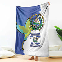 El Salvador Independence Day Blanket Dios Union Libertad - Wonder Print Shop