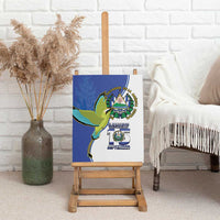 El Salvador Independence Day Canvas Wall Art Dios Union Libertad - Wonder Print Shop