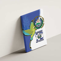 El Salvador Independence Day Canvas Wall Art Dios Union Libertad - Wonder Print Shop
