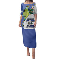 El Salvador Independence Day Family Matching Puletasi and Hawaiian Shirt Dios Union Libertad - Wonder Print Shop