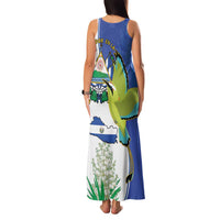 El Salvador Independence Day Family Matching Tank Maxi Dress and Hawaiian Shirt Dios Union Libertad - Wonder Print Shop