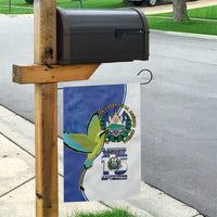 El Salvador Independence Day Garden Flag Dios Union Libertad - Wonder Print Shop