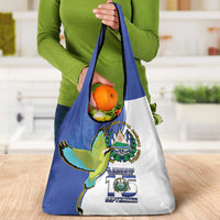 El Salvador Independence Day Grocery Bag Dios Union Libertad - Wonder Print Shop