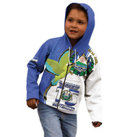 El Salvador Independence Day Kid Hoodie Dios Union Libertad - Wonder Print Shop