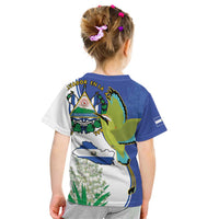 El Salvador Independence Day Kid T Shirt Dios Union Libertad - Wonder Print Shop