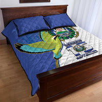 El Salvador Independence Day Quilt Bed Set Dios Union Libertad - Wonder Print Shop