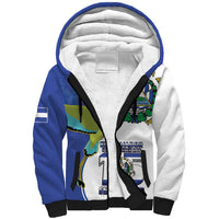 El Salvador Independence Day Sherpa Hoodie Dios Union Libertad - Wonder Print Shop