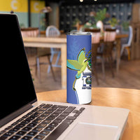 El Salvador Independence Day Skinny Tumbler Dios Union Libertad - Wonder Print Shop