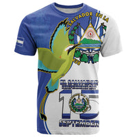 El Salvador Independence Day T Shirt Dios Union Libertad - Wonder Print Shop