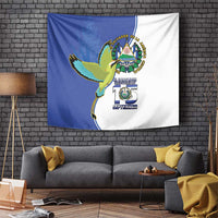 El Salvador Independence Day Tapestry Dios Union Libertad - Wonder Print Shop