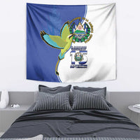 El Salvador Independence Day Tapestry Dios Union Libertad - Wonder Print Shop