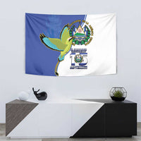 El Salvador Independence Day Tapestry Dios Union Libertad - Wonder Print Shop