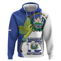 El Salvador Independence Day Zip Hoodie Dios Union Libertad - Wonder Print Shop