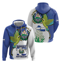 El Salvador Independence Day Zip Hoodie Dios Union Libertad - Wonder Print Shop