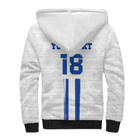 Custom El Salvador Football Sherpa Hoodie La Selecta Sporty Style - Wonder Print Shop